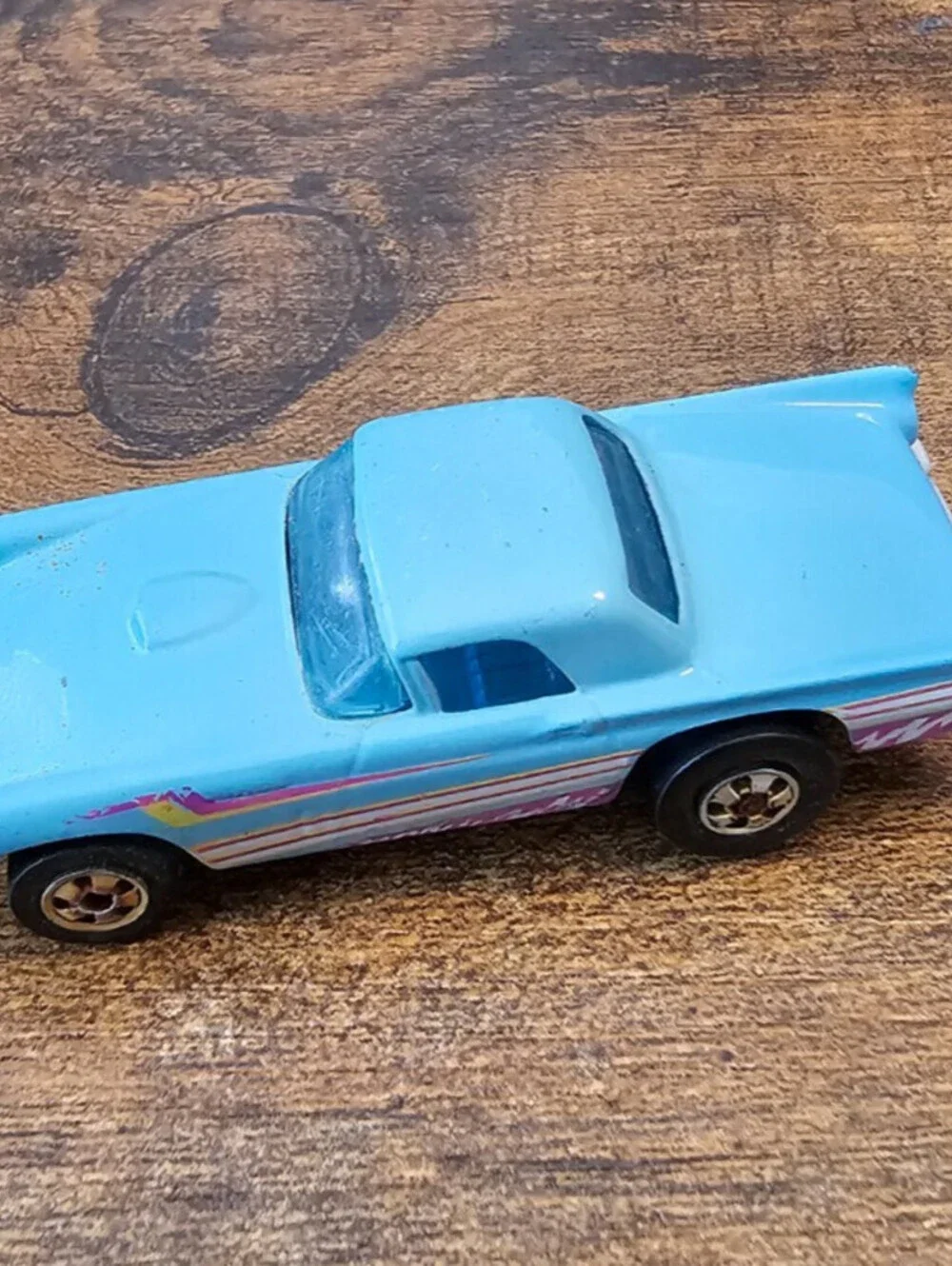 Vintage 1977 Hot Wheels '57 Ford Thunderbird die-cast car